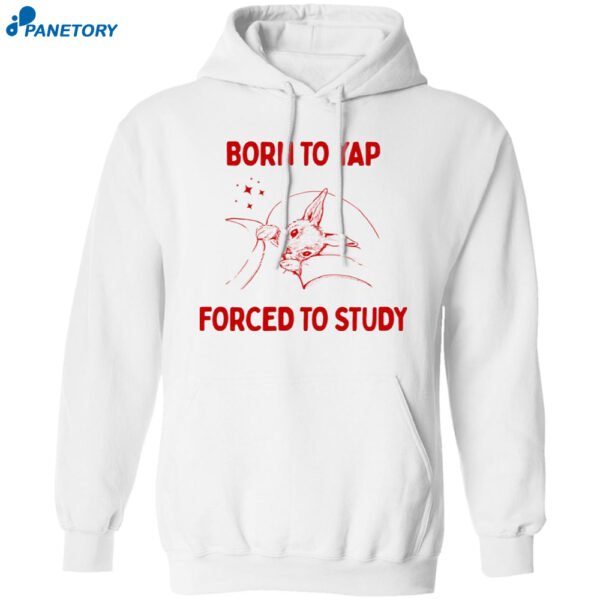 Born To Yap Forced To Study Shirt 1