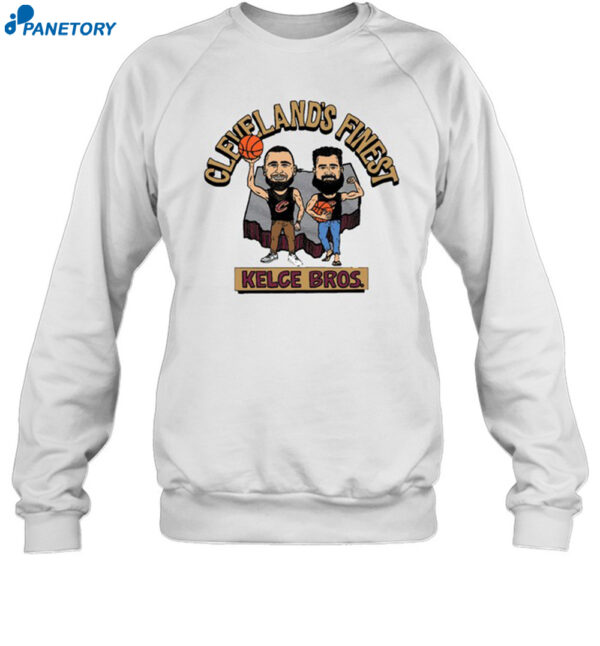 Cleveland'S Finest Kelce Brothers Shirt 1