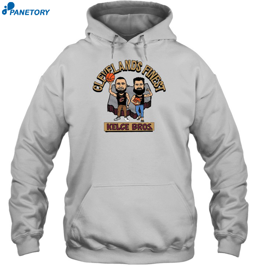 Cleveland's Finest Kelce Brothers Shirt 7 Cleveland's Finest Kelce Brothers Shirt 2