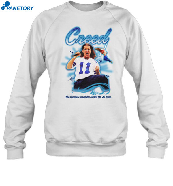 Creed The Greatest Halftime Show Of All Time Shirt 1