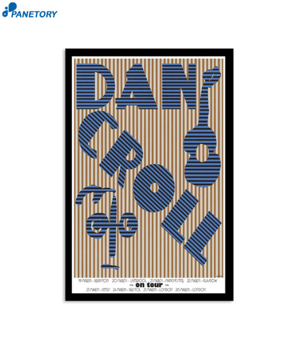 Dan Croll March Events 2024 Poster
