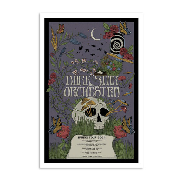 Dark Star Orchestra Spring Tour 2024 Poster