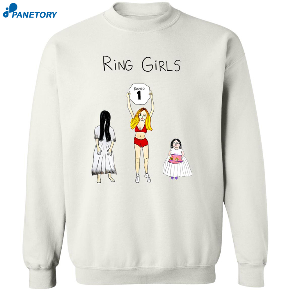 Dave Portnoy Ring Girls Shirt 6 Dave Portnoy Ring Girls Shirt 2