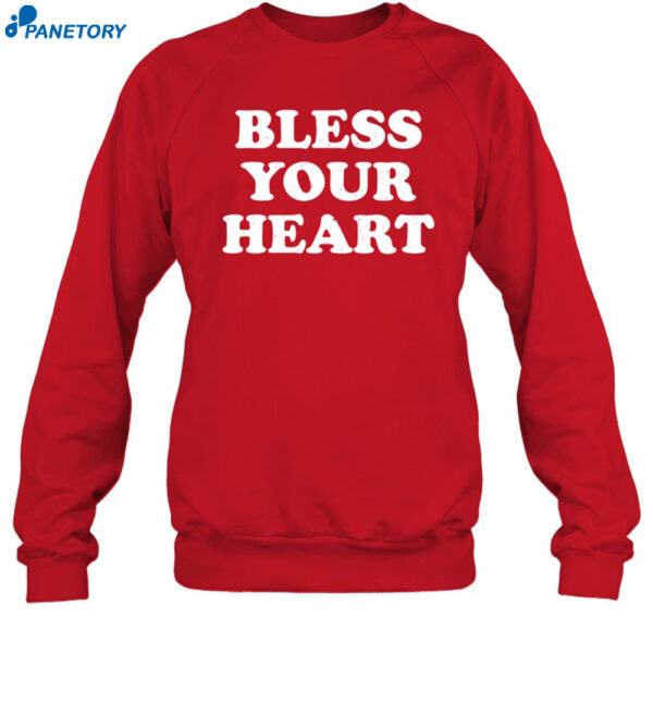 Dawn Pollard Wearing Bless Your Heart Shirt 1