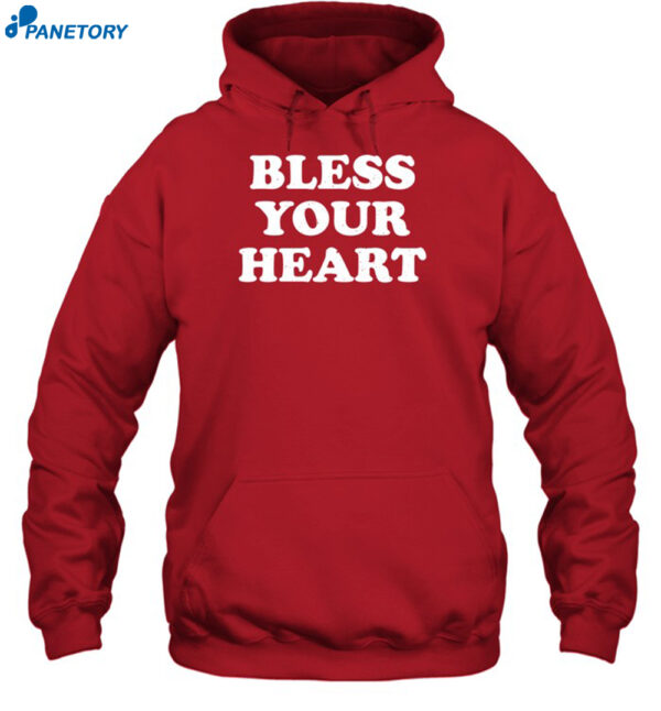 Dawn Pollard Wearing Bless Your Heart Shirt 2