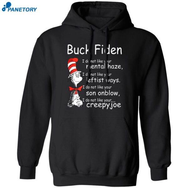 Dr Seuss Buck Fiden I Do Not Like Your Mental Haze Shirt 1
