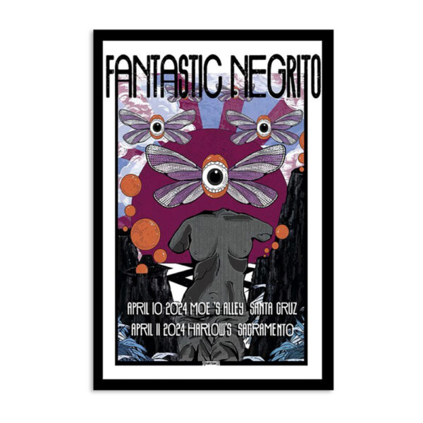 Fantastic Negrito 2 Shows April 2024 Poster