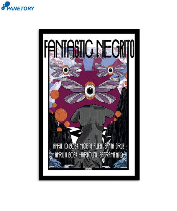 Fantastic Negrito 2 Shows April 2024 Poster