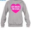 Gay Bikers For Jesus Heart Shirt 2