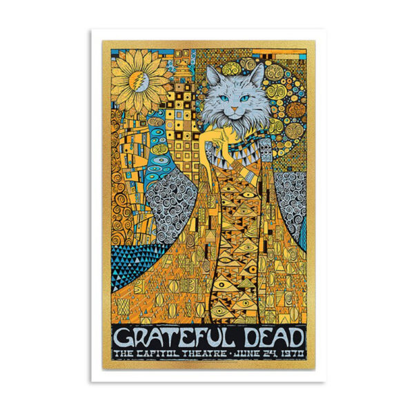 Grateful Dead The Capitol Theatre Port Chester Ny June 24 1970 Poster