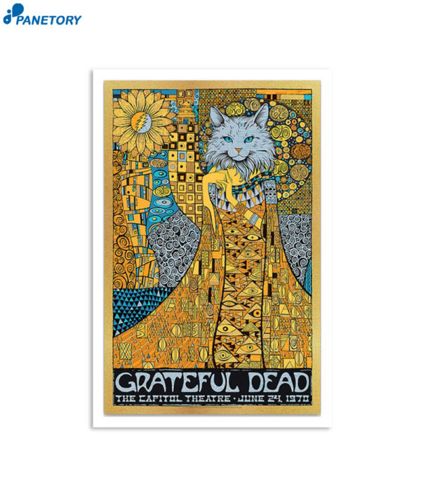 Grateful Dead The Capitol Theatre Port Chester Ny June 24 1970 Poster