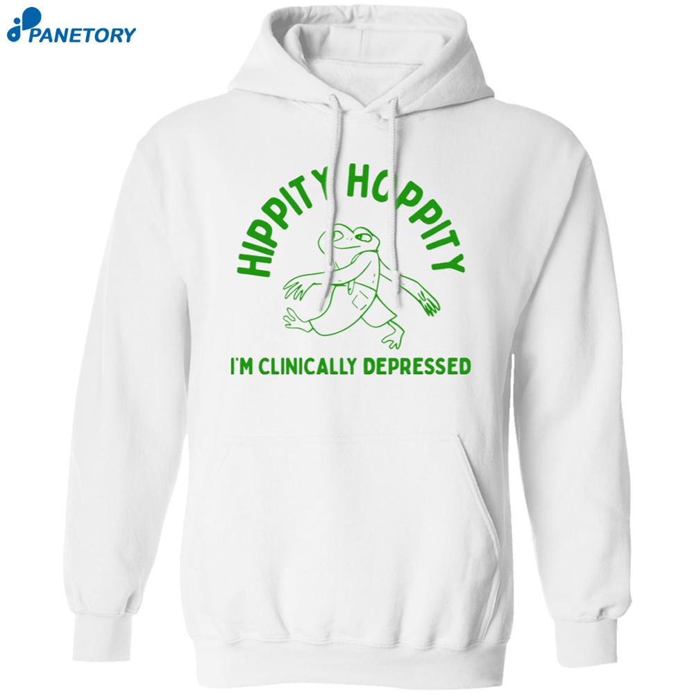 Hippity Hoppity I’m Clinically Depressed Shirt 7 Hippity Hoppity I’m Clinically Depressed Shirt 1