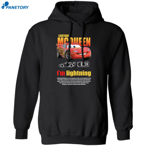 Lightning Mcqueen I’m Lightning Shirt 1`