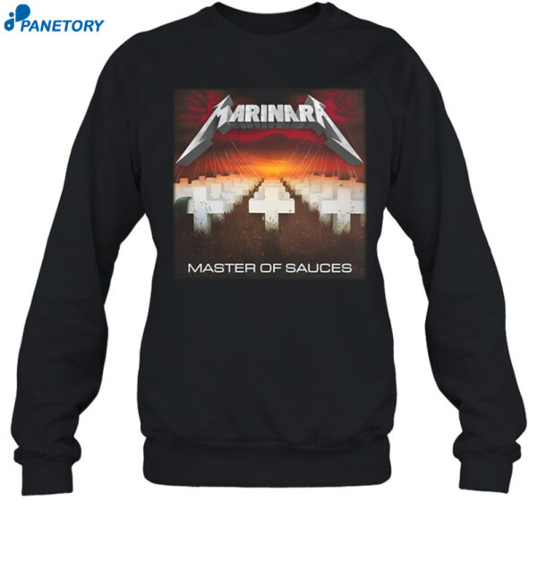 Marinara Master Of Sauces Shirt 1