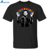 Michael Myers Never Give Up Rainbow Shirt