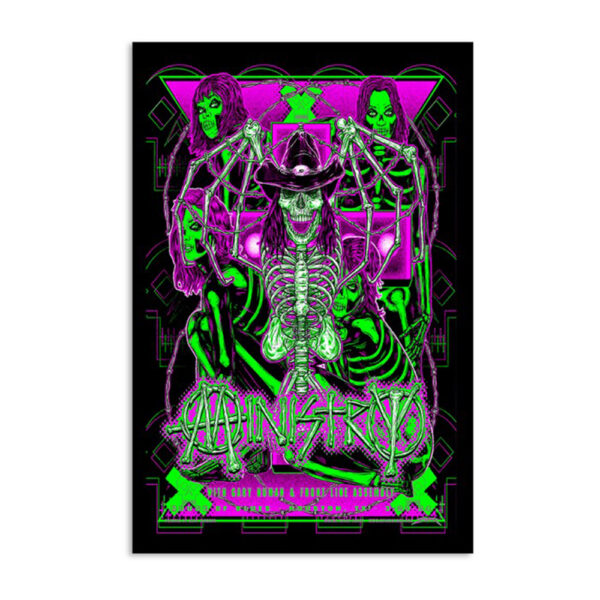 Ministry House Of Blues Houston Tx March 29 2024 Poster