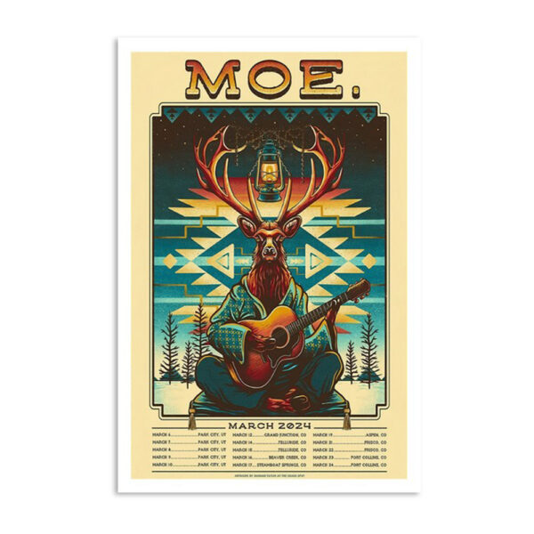 Moe March 17 2024 Steamboat Springs Co Poster