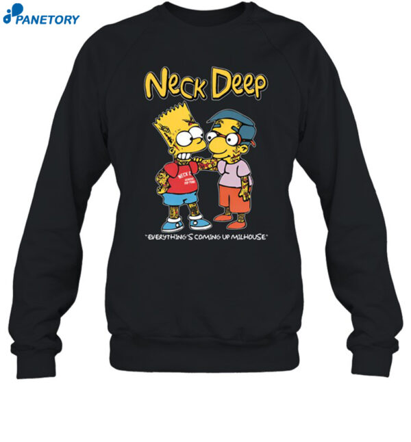 Neck Deep Tatooed Simpsons Shirt 1