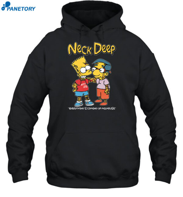 Neck Deep Tatooed Simpsons Shirt 2