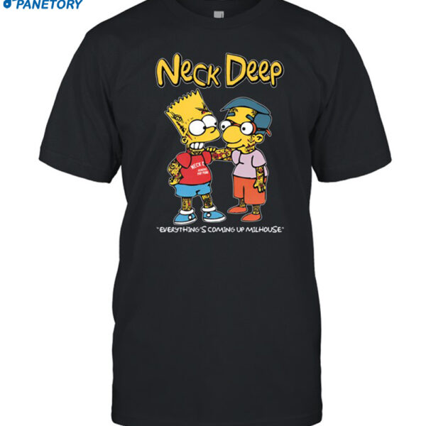 Neck Deep Tatooed Simpsons Shirt