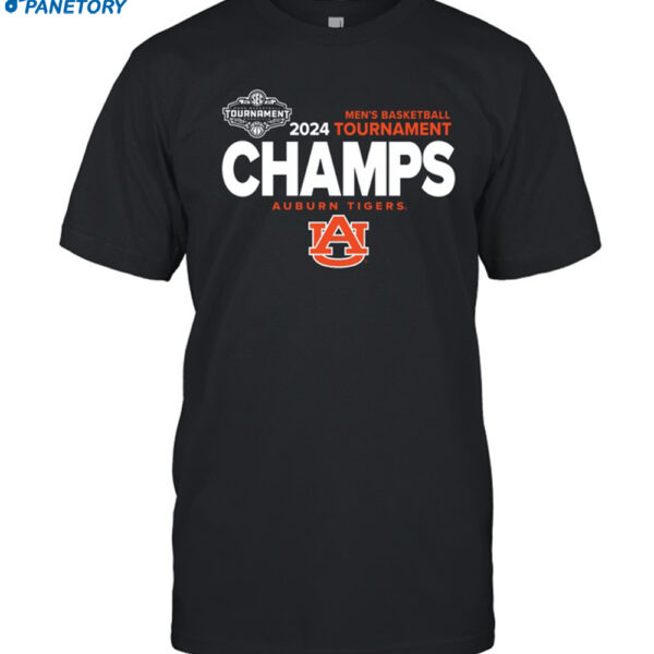 New Auburn Tigers 2024 Sec Men's Basketball Champions Shirt