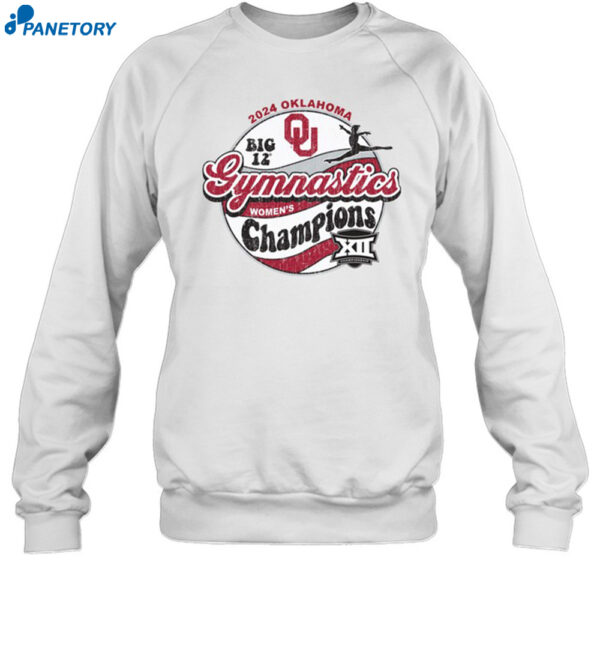 Oklahoma Sooners Big 12 Gymnastics Champions 2024 Shirt 1