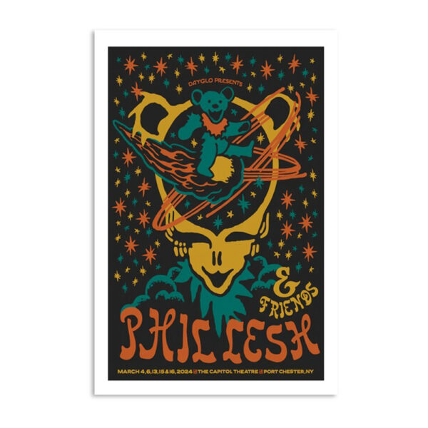 Phil Lesh & Friends Port Chester Ny Mar 2024 Poster