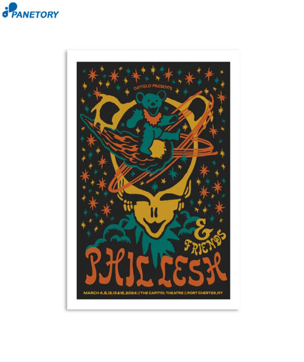 Phil Lesh & Friends Port Chester Ny Mar 2024 Poster