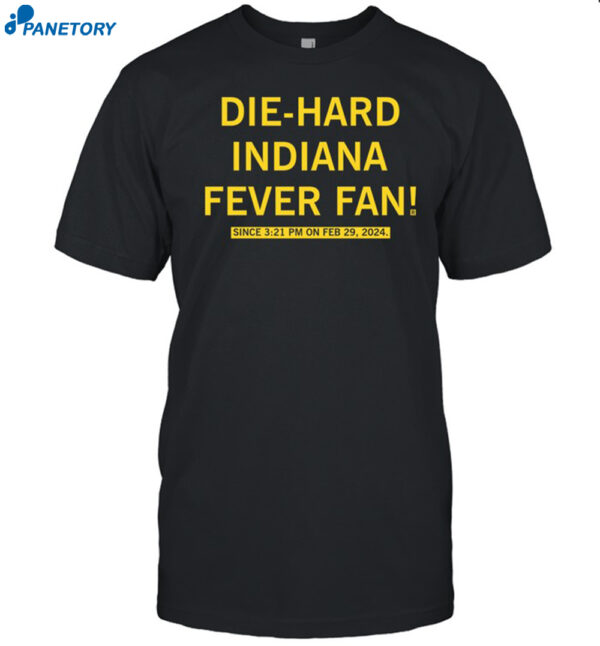 Raygun Die-hard Indiana Fever Fan Shirt