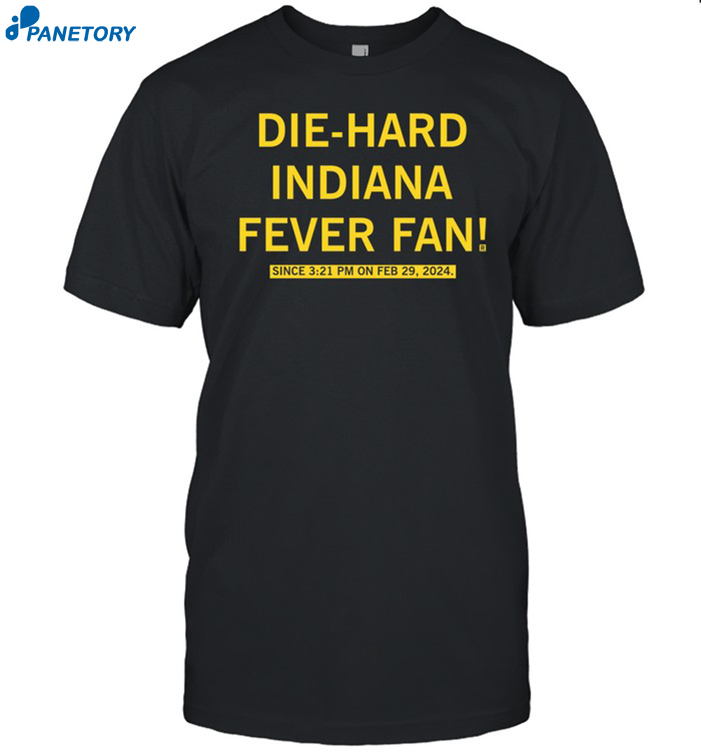 Raygun Die-hard Indiana Fever Fan Shirt 8 Raygun Die-hard Indiana Fever Fan Shirt