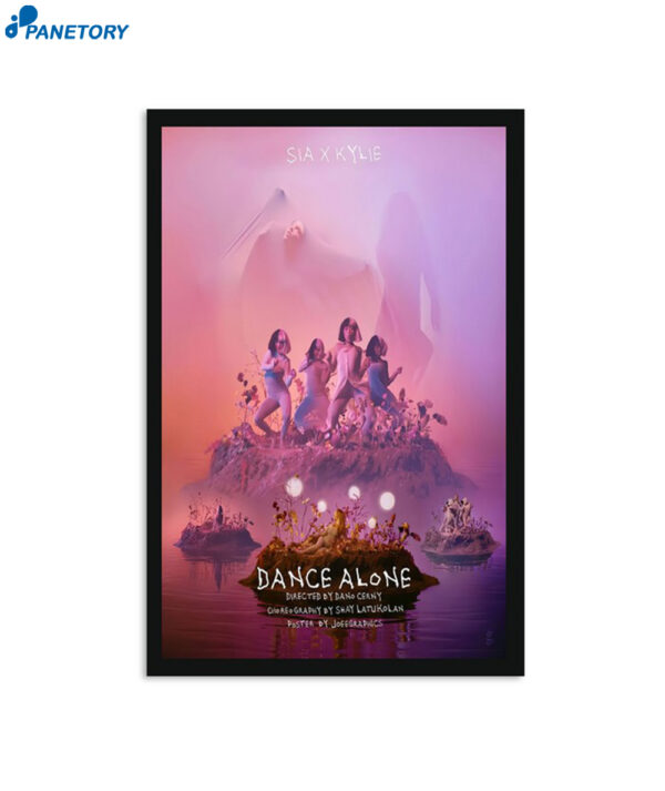Sia X Kylie Dance Alone Poster