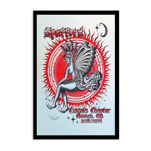 Spafford Lincoln Theater March 24 2024 Poster