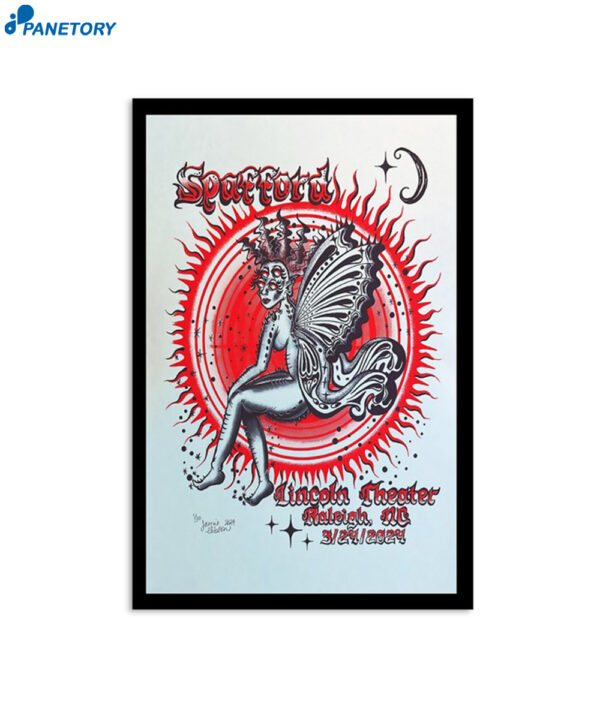 Spafford Lincoln Theater March 24 2024 Poster