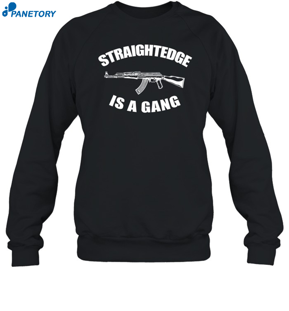 Straightedge Is A Gang Shirt 6 Straightedge Is A Gang Shirt 1