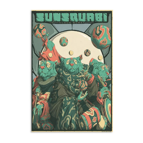 Sunsquabi Cloud Burst 2024 Poster
