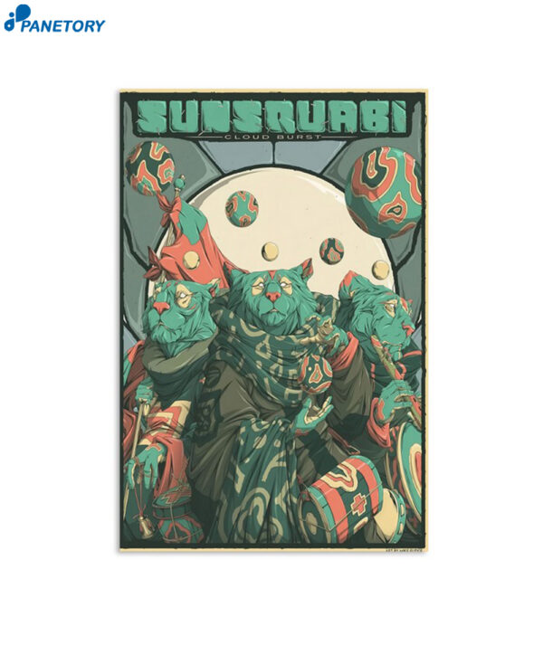 Sunsquabi Cloud Burst 2024 Poster