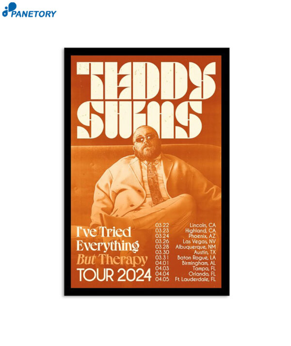 Teddy Swims Tour 2024 I'Ve Tried Everything But Therapy Post…