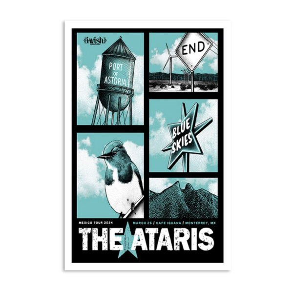 The Ataris March 26 2024 Monterrey Mx Poster