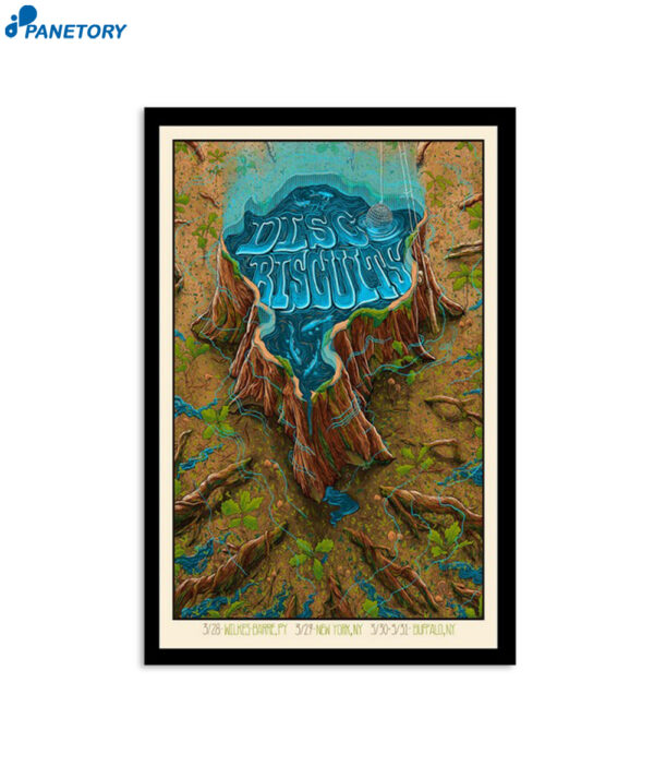 The Disco Biscuits 4 Shows March 2024 Poster