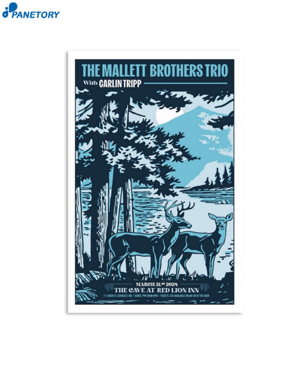 The Mallett Brothers Cohasset The Red Lion Inn 21 Mar 2024 Poster