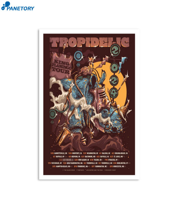 Tropidelic Summer Tour 2024 Poster