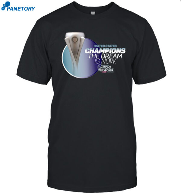 U.s. Soccer Men'S National Team Nation League Champions 2024 Shirt