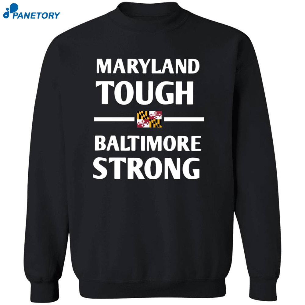 Wes Moore Maryland Tough Baltimore Strong Shirt 6 Wes Moore Maryland Tough Baltimore Strong Shirt 2