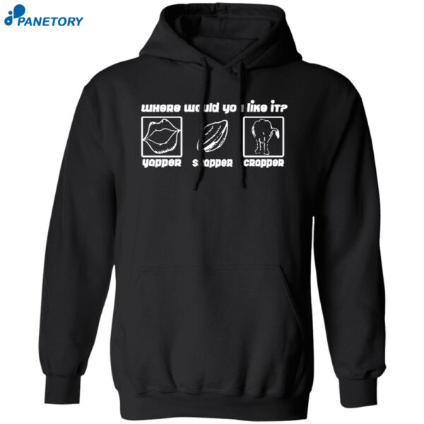 Yapper Snapper Crapper Shirt 1