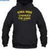 Iowa Wbb Changed The Game Shirt 2