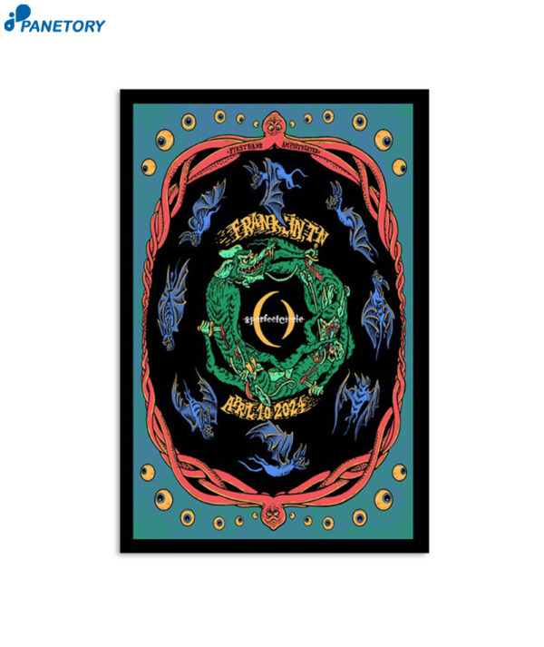 A Perfect Circle April 10 2024 Firstbank Amphitheater Franklin Tn Poster