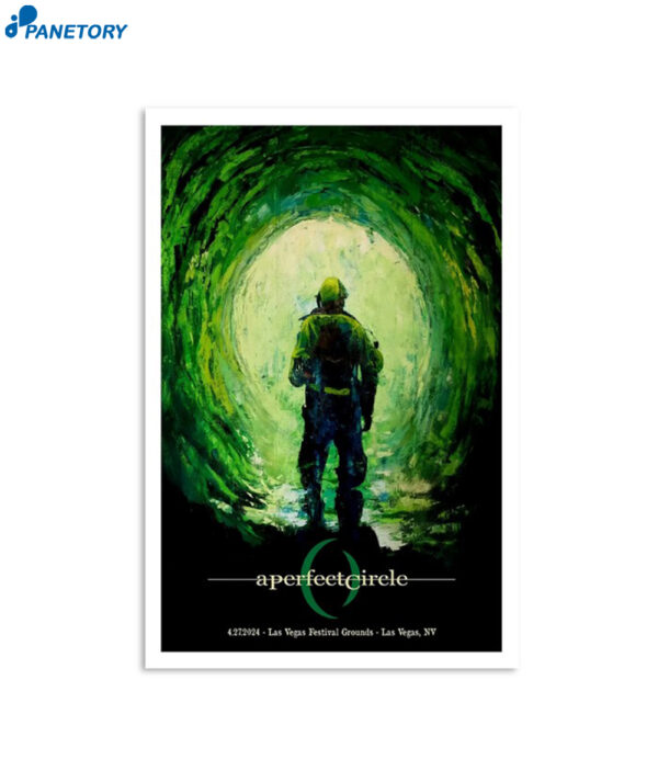 A Perfect Circle Poster April 27 2024 Festival Grounds Las Vegas NV Poster