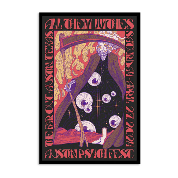 All Them Witches The Far Out April 27 2024 Poster