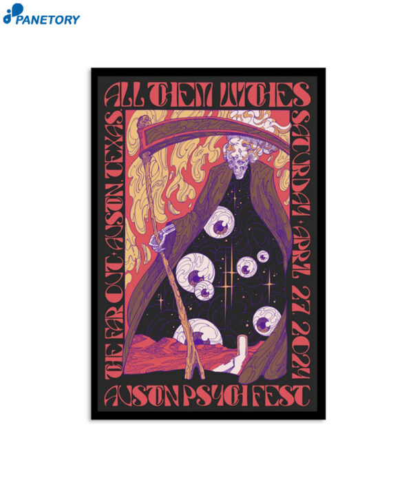 All Them Witches The Far Out April 27 2024 Poster