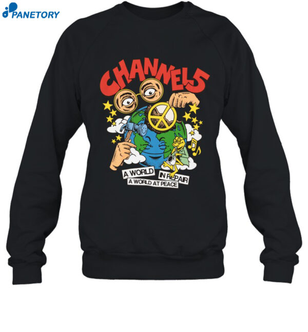 Channel 5 A World In Repair A World At Peace Shirt 1